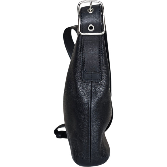 Coach Vintage Legacy Slim Duffle Black Leather 9326 - Picture 4 of 16